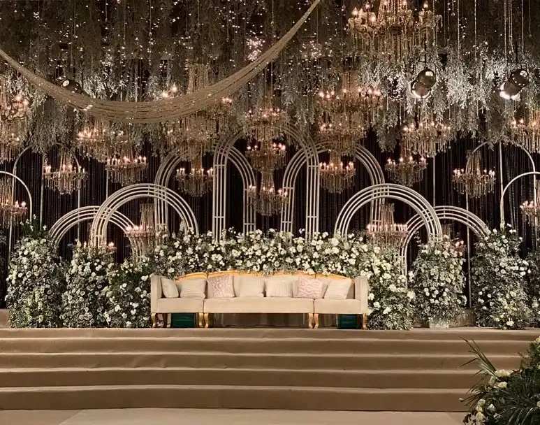 Elegant stage decoration